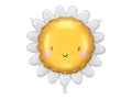 Folienballon Sonne Blume 90 cm