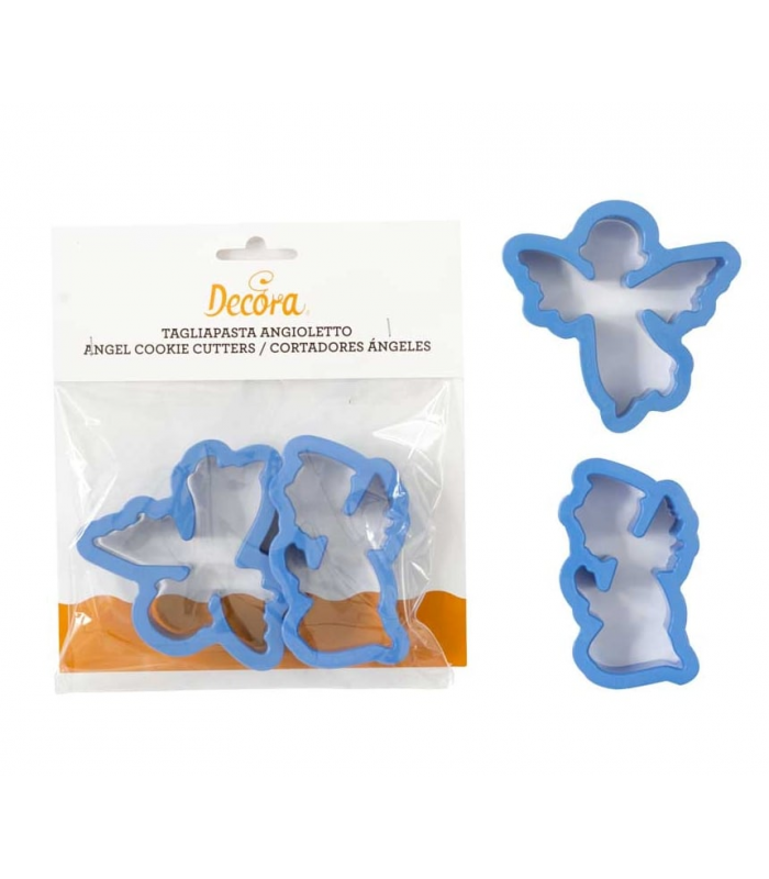 Decora Ausstecher-Set Engel, 2 Stück