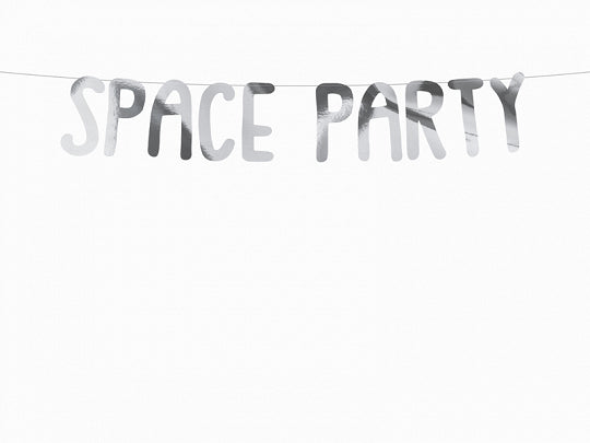 Afiş/Girlanda - Uzay - Space Party - 2m