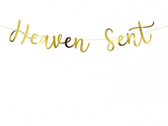 Banner/Girlande - Heaven Sent - Gold - 0.85m