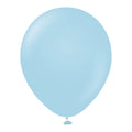 Latexballon - Matt Macaron-Blau 30 cm