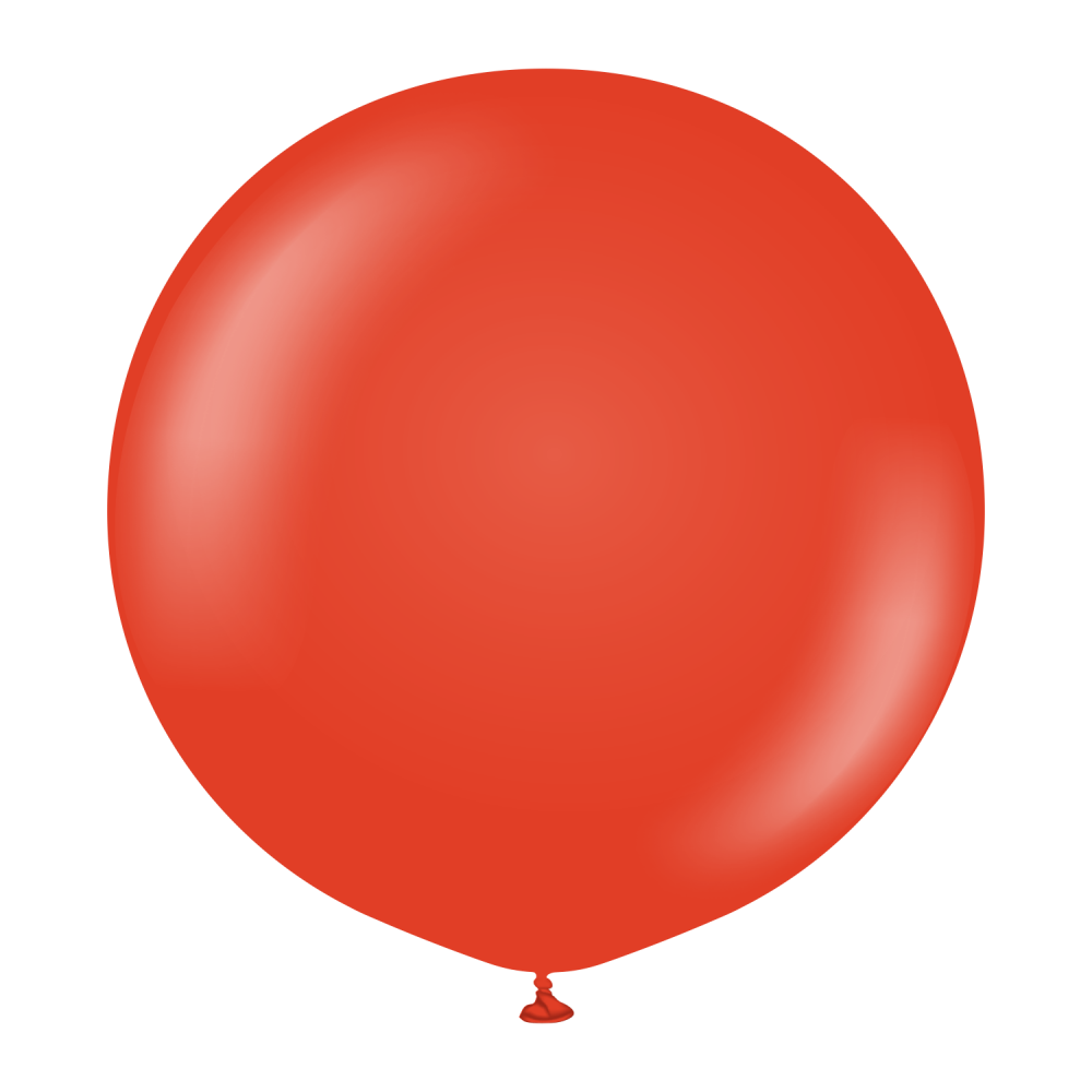 Latexballon Matt Rot 60 cm