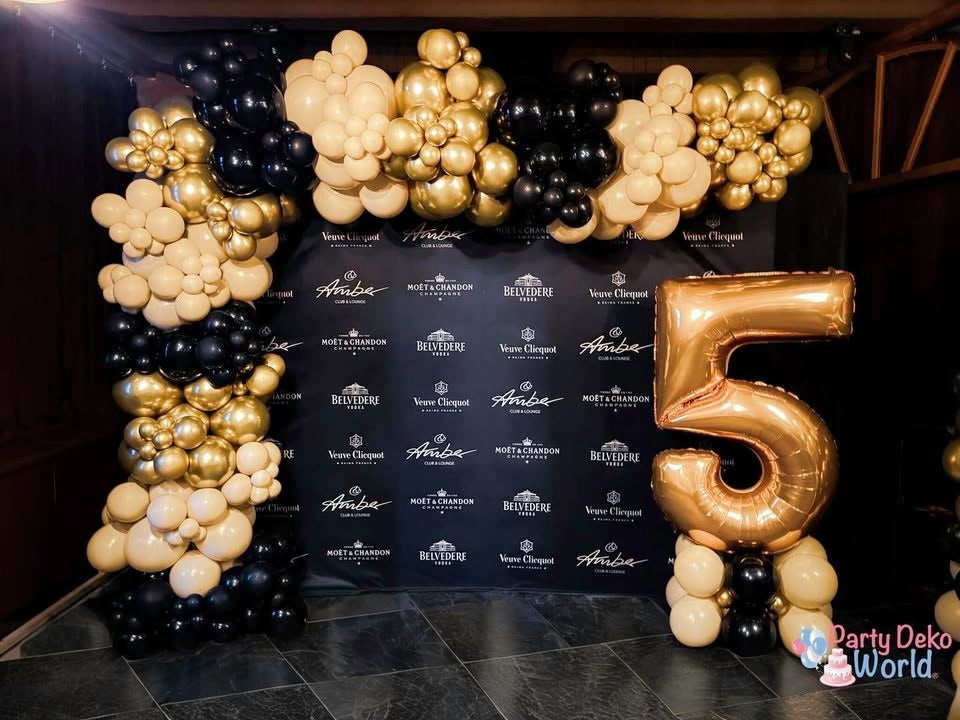 Amber Club – Ballondekoration von Party Deko World