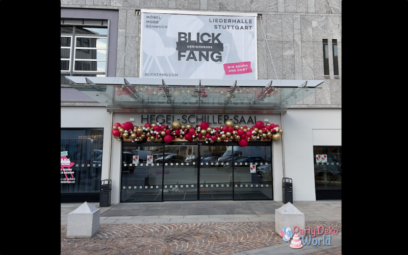 blickfang Messe – Ballondekoration von Party Deko World