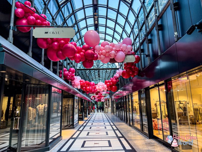 Calwer Passage – Ballondekoration von Party Deko World