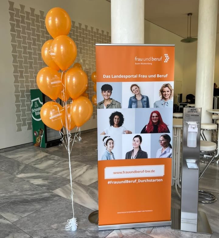 Wirtschaftsministerium BW · Frau und Beruf – Ballondekoration von Party Deko World