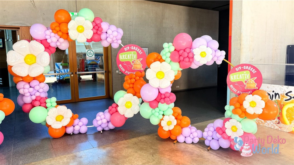 KREATIV Messe Stuttgart – Ballondekoration von Party Deko World