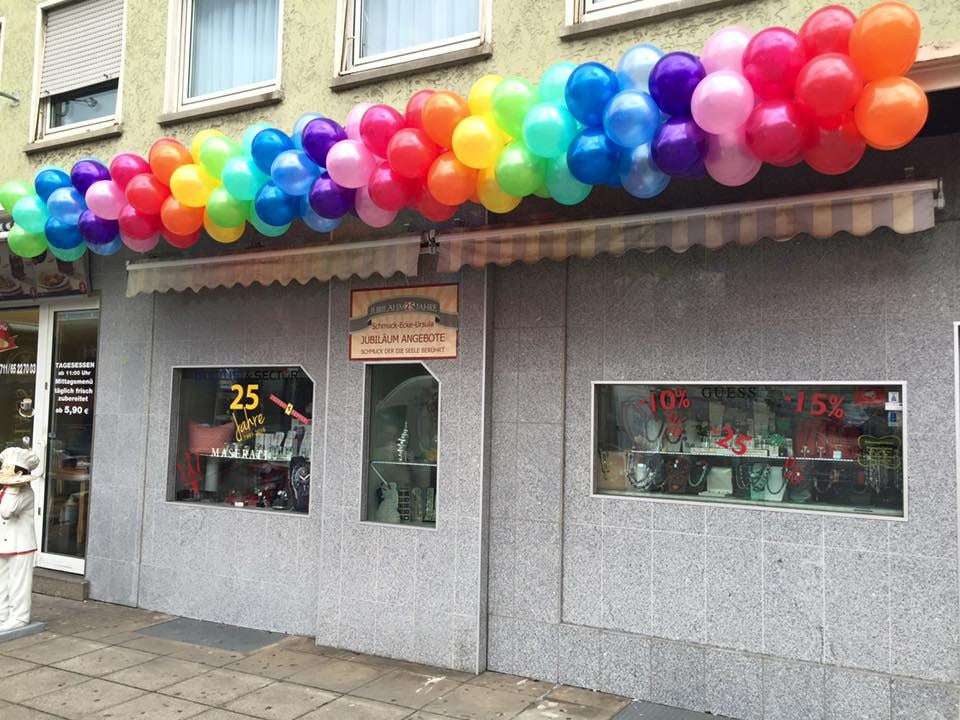 Juwelier Morellato – Ballondekoration von Party Deko World
