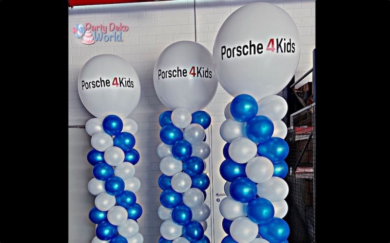 Porsche 4 Kids – Ballondekoration von Party Deko World
