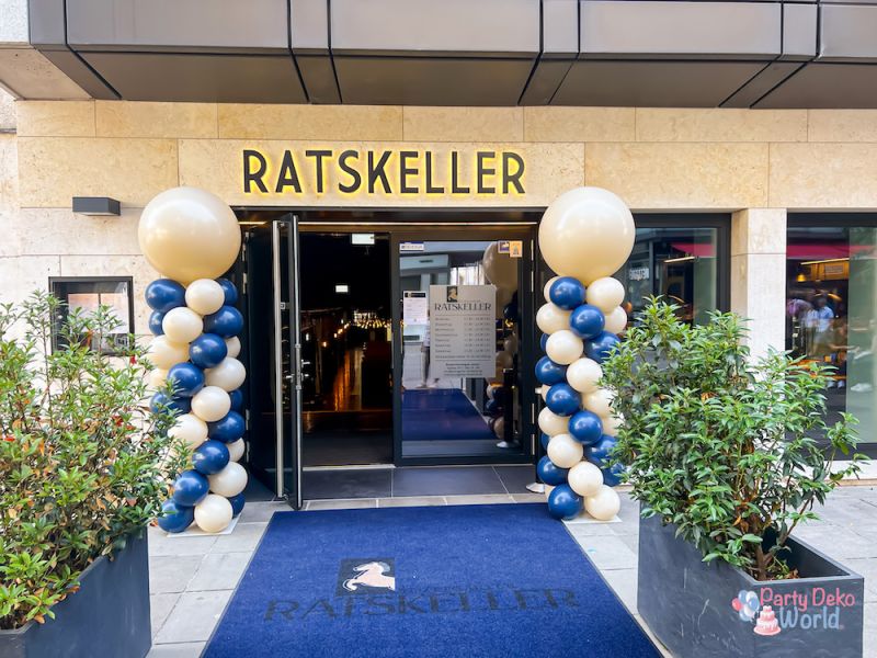 Ratskeller – Ballondekoration von Party Deko World