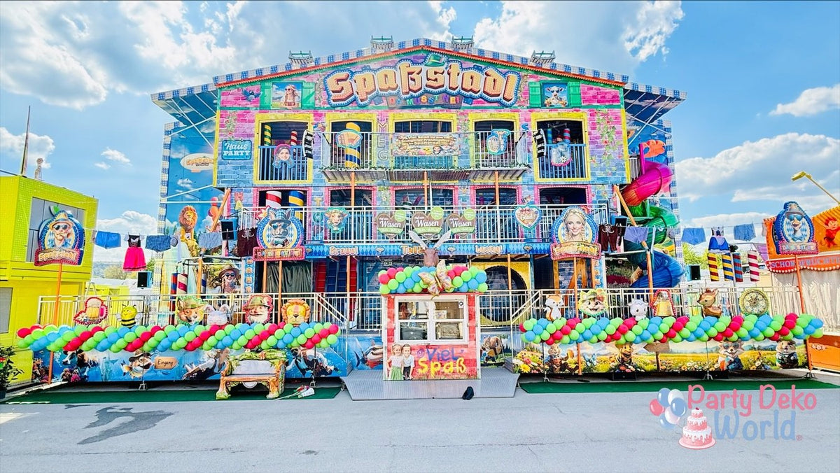 Spaßstadl · Cannstatter Wasen – Ballondekoration von Party Deko World