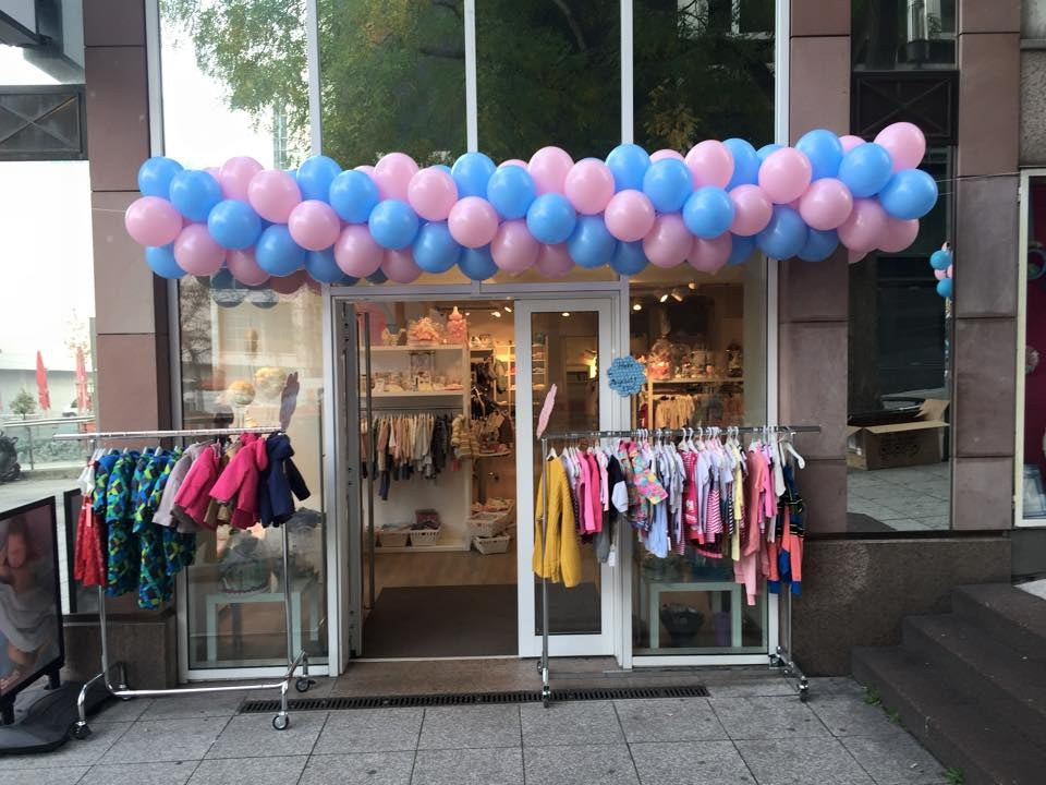 Supermommy Baby World – Ballondekoration von Party Deko World