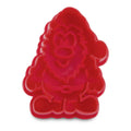 İticili Noel Baba Kurabiye Kalıbı, Plastik, 6 cm