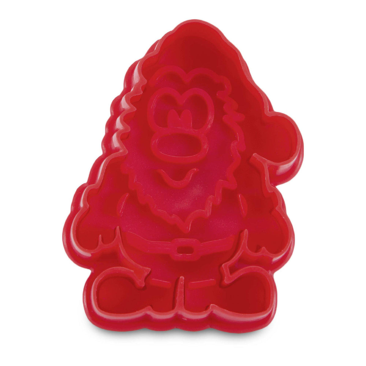 Ausstecher Nikolaus mit Auswurf, Kunststoff, 6 cm