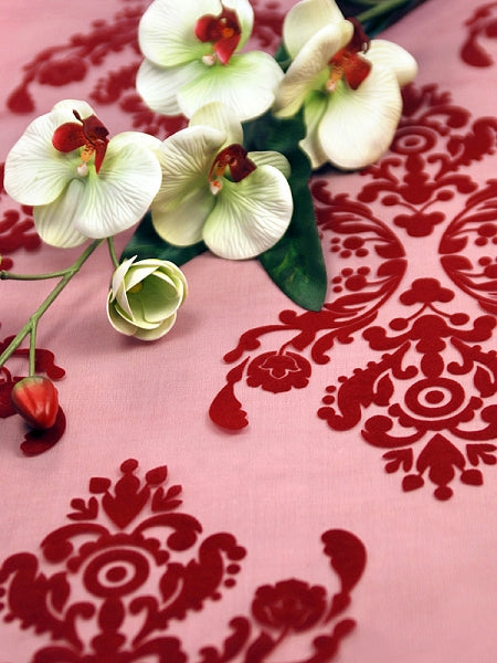 Organza Roll – Ornaments – Burgundy – 36cm – 9m