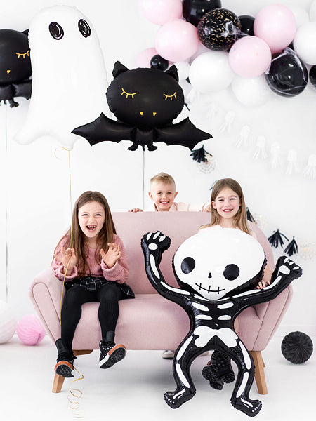 Folienballon - Skelett - ''Boo'' - 84x100cm