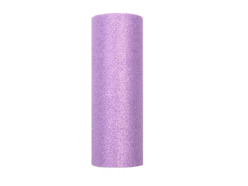 Tulle Roll – Lilac Glitter – 15cm – 9m