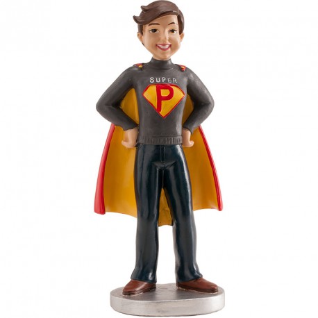 Tortenfigur Superpapa, 14 cm