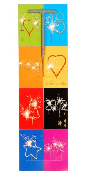 Wunderkerze - Buchstabe - T