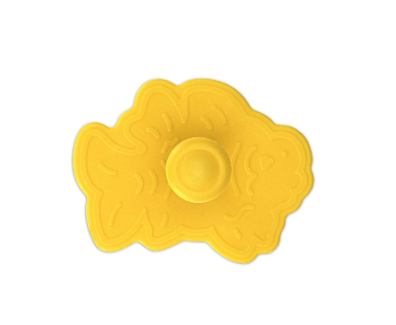 Ausstecher mit Auswurf - Kunststoff - Fisch - 6.5cm