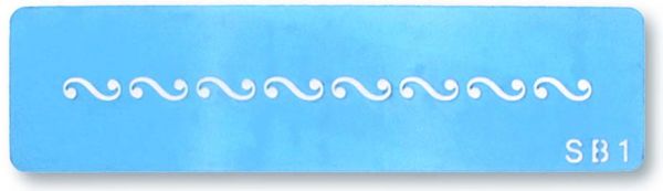 JEM Scroll Border / Schablone