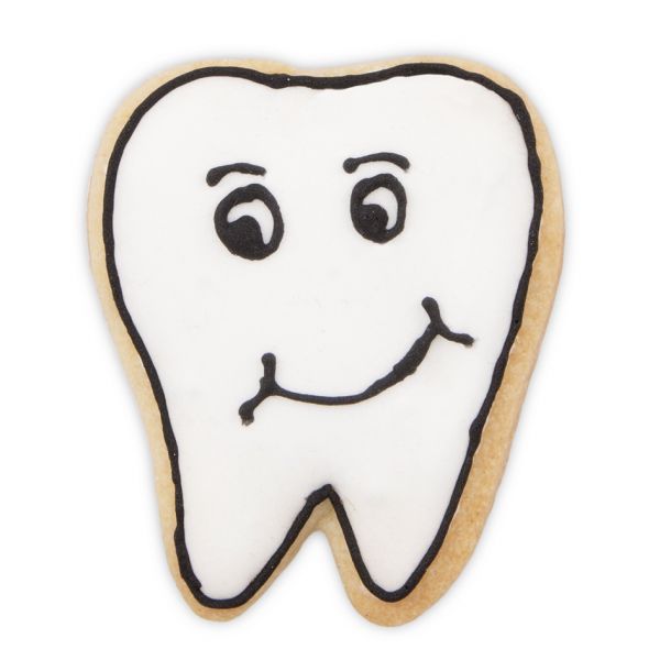 Ausstecher - Edelstahl - Zahn - 6cm