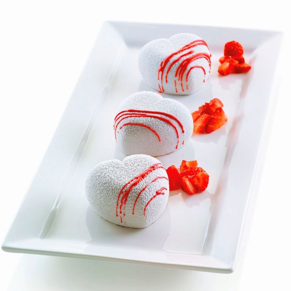 Silikomart Silikon 3D DESIGN MOULD - CUORINCO 6.5cm x 6.5cm x 3.8 cm