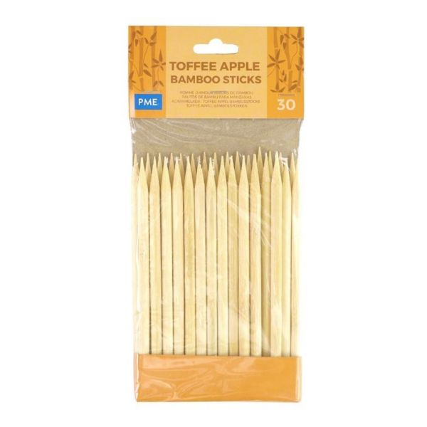 PME Toffee Apple Bambus Sticks 30Stück