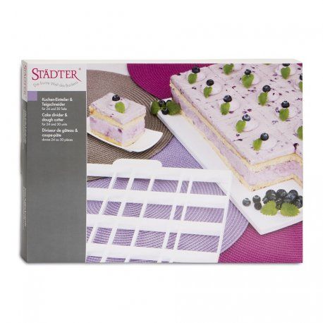 Kuchen- Einteiler und Teigschneider