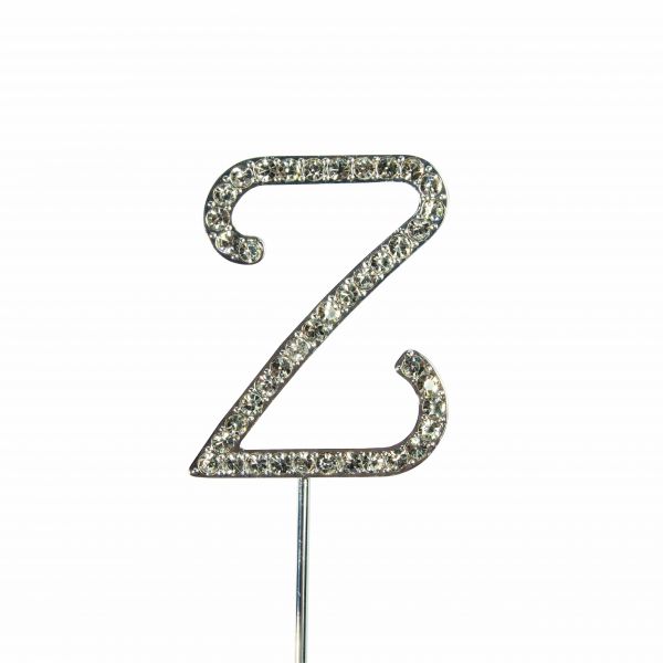 Cake Topper - Diamanten - Buchstabe Z