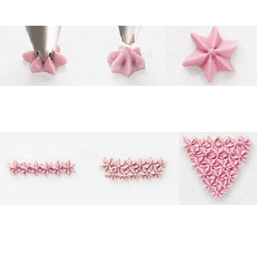 Wilton Spritztülle 16 "Stern"