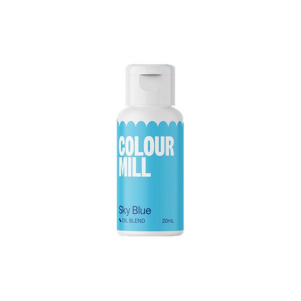 Colour Mill - Next Generation - Öl Basis - Lebensmittelfarbe - Sky Blue - 20ml