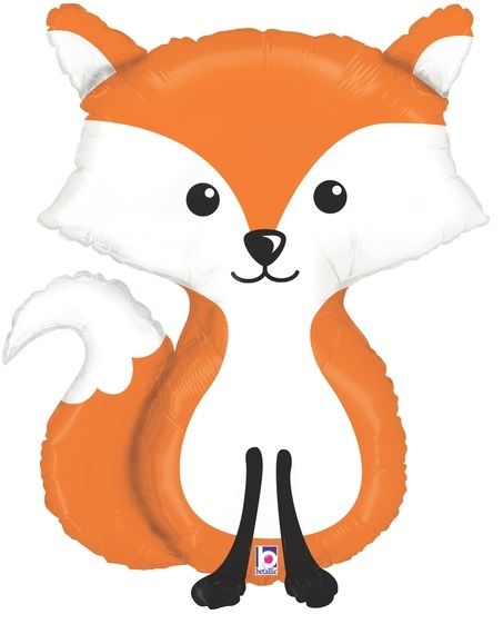 Folienballon- Wald- Fuchs - 91cm