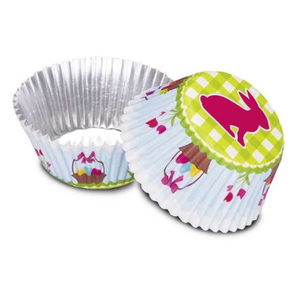 Papier-Backförmchen - Osterhase - 50 Stück