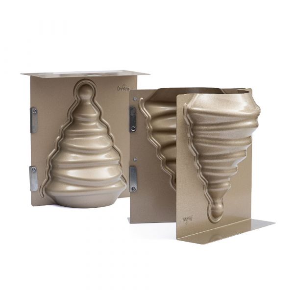 3D- Weihnachtsbackform mit hochwertiger Antihaftbeschichtung