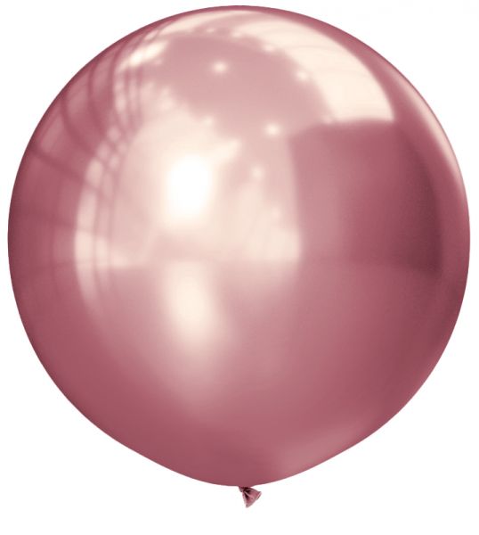 Profi Latexballon / Chrome Pink - 60cm