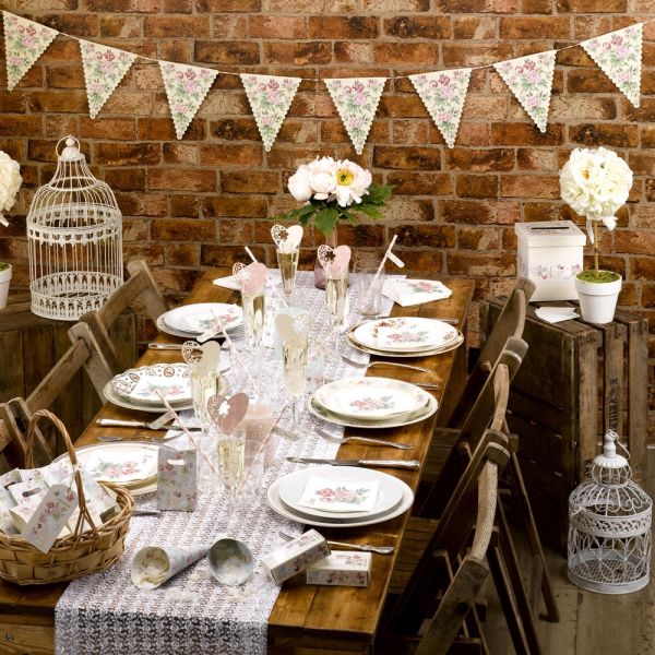 Geschenktüten - Hochzeit - With Love - 10 Stück