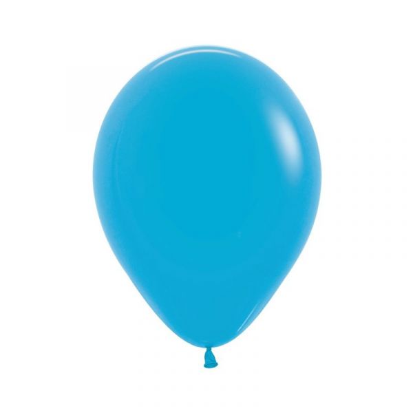Profi Latexballon - Matt Standard-Blau - 12cm