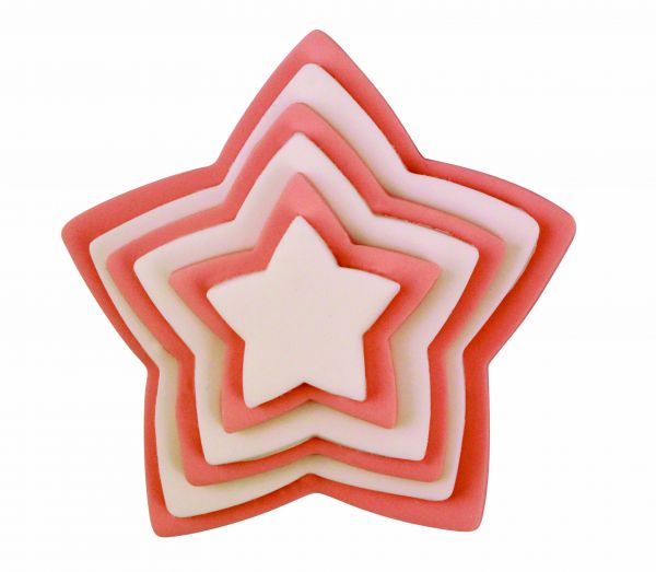 PME Ausstecher -Sterne- 6 Teilig