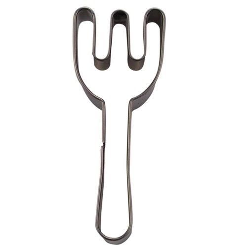Ausstecher - Edelstahl - Besteck - Gabel - 7.5cm