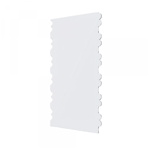 Acryl Schaber - Doppelte Welle - 24x10cm