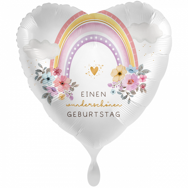 FolienballonXXL-Einen wunderschönen Geburtstag- Ø 71cm