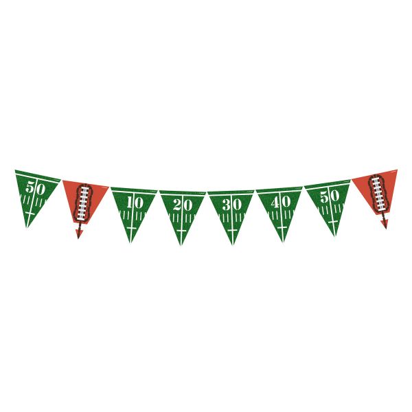 Wimpelgirlande - Football - Touchdown - 4m