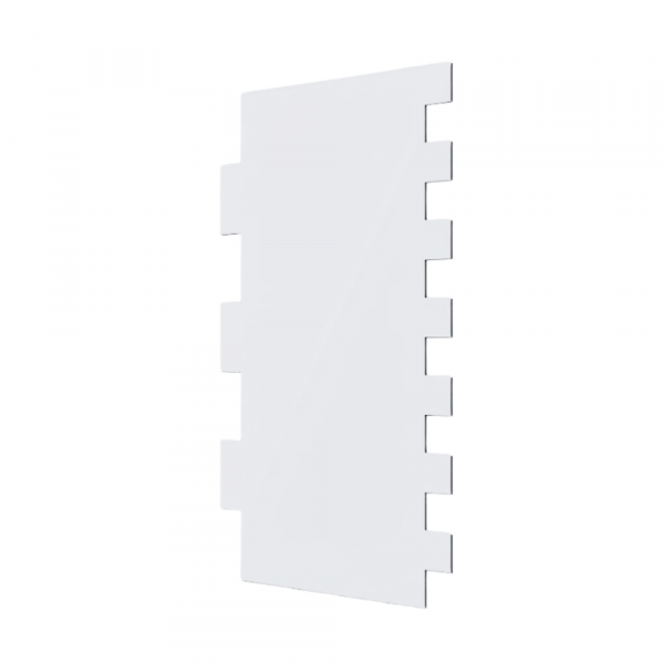 Acryl Schaber - Gezackt - 24x10cm