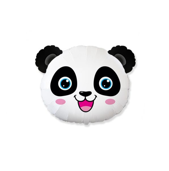 Folienballon -mini Panda Kopf - ca.30cm