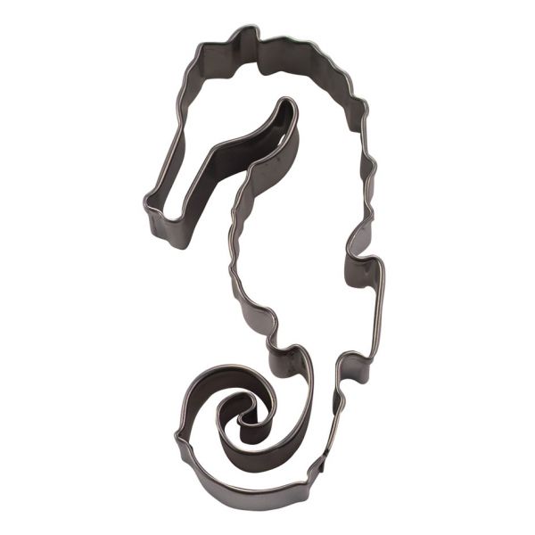 Ausstecher - Edelstahl - Seepferdchen - 7.5cm