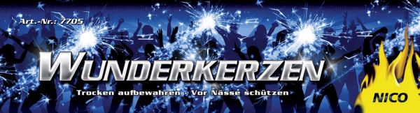 Wunderkerzen - 18cm - 10 Stück