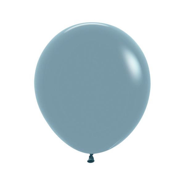 Profi-Latexballon - Matt Pastel Dusk Blue - 45cm