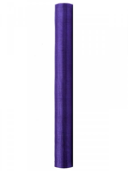 Organzarolle - Violett - 36cm - 9m