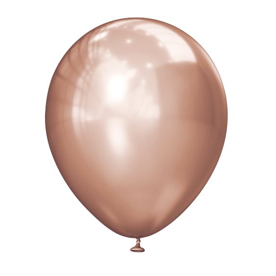 Profi Latexballon / Chrome Rosegold - 30cm